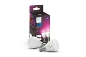 Smarthus - Philips Hue White and Color Ambiance E14 Smart luster bulb (2-pack) - 929003573602