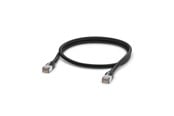 Nettverkskabel - Ubiquiti UniFi Patch Cable Outdoor Black 1m - Svart - 1m - UACC-CABLE-PATCH-OUTDOOR-1M-BK