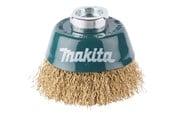 Vinkelsliper - Makita Wire Cup Brush - for steel hardwood paint rust weld edges - D-39746