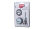 Stikksag - Makita Wire Brush Set - for steel paint rust coating - 3 pieces - D-66070