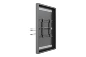 Veggmontering, AV-braketter & AV-møbler - Multibrackets M Pro Series enclosure - for digital signage panel - medium - black - Max 30 kg - recommended for 55" - 7350105214547