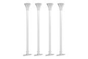 Veggmontering, AV-braketter & AV-møbler - Multibrackets M Pro Series mounting kit - for digital signage panel - large - white - Max - recommended for 98" - 7350105215704