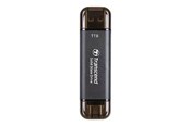 SSD - Transcend ESD310 SSD - 512GB - Svart - Ekstern SSD - USB 3.2 Gen 2x1 - TS512GESD310C