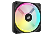 Kabinettvifte - Corsair iCUE LINK QX120 RGB Expansion Fan - Svart - Kabinettvifte - 120mm - Svart med RGB LED-lys - 37 dBA - CO-9051001-WW