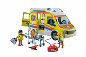 Playmobil - Playmobil City Action - Ambulanse med lys og lyd - 71202