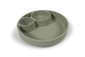 Babyutstyr - Filibabba Silicone divided plate - Green - FI-02276