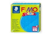 Hobbyartikler - Staedtler Mod. clay FIMO kids blue glitter - 8030-312