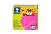 Hobbyartikler - Staedtler Mod. clay FIMO kids glitter fuchsia - 8030-262