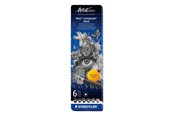 Skrive- & Tegneverktøy - Staedtler Pencil Lumograph black x6 100% PEFC - 100B G6