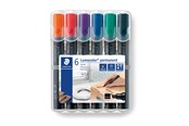 Skrive- & Tegneverktøy - Staedtler Marker Lumocolor permanent 6pcs.box - 350 WP6