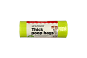 Hund - Dogman Tykke Hundeposer med Knytehåndtak Lime (50-pakning) - 738831