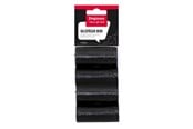 Hund - Dogman Kompakte Svarte Mini Hundeposer (4x20 Pakke) - 738911