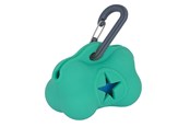 Hund - Dogman Silicone Soft Bag Holder Turquoise - 738961