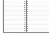 Blokker & Notisbøker - Burde Notebook A5 Notes - 92747300