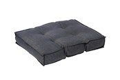 Hund - Dogman Dyna Classy Memory Foam Pet Bed Grey L 70x55x12cm - 805672