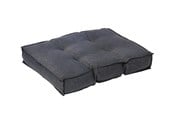 Hund - Dogman Dyna Classy Memory Foam Pet Bed Grey XXL 110x70x12cm - 805674