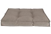 Hund - Dogman Dyna Classy Memory Foam Pet Bed Beige L 70x55x12cm - 805675