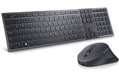 Tastatur - Dell Premier Collaboration Keyboard and Mouse Nordic - Tastatur & Mussett - Nordisk - Grå - KM900-GR-NOR