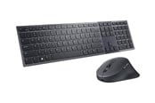 Tastatur - Dell Premier KM900 - keyboard and mouse set - collaboration - QWERTY - Pan Nordic - graphite - Tastatur & Mussett - Nordisk - Grå - KM900-GR-NOR