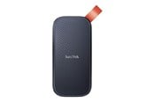 SSD - SANDISK Portable SSD - 1TB - Svart - Ekstern SSD - USB 3.2 Gen 2 - SDSSDE30-1T00-G26