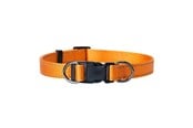 Hund - Dogman Nylon Hundehalsbånd Iris Oransje Stor 20mmx35-60cm - 123026