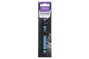 Katt - Dogman Katthalsbånd Gina med Cat Safe mekanisme og Bjelle Turkis 30cm - 154503