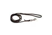 Hund - Dogman Leather Leash Lina Brown L 18mm x 180cm - 220317