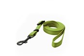 Hund - Dogman Iris Justerbart Nylon Hundebånd Grønn Liten 10mm 120-200cm - 223004