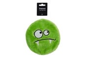 Hund - Dogman Hundeleke Flatt Grønt Monster med Piplyd 17cm - 325000