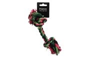 Hund - Dogman Hundeleke Vixen tau med 2 knuter M 30cm - 333334