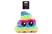 Hund - Dogman Dog Toy Rainbow Poop Kawaii Plushie Squeaker 20cm - 333400
