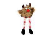 Hund - Dogman Hundeleke Langbeint Jule-reinsdyr 26x46cm - 333445