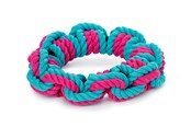Hund - Dogman Hundeleke Rosa Tauring 16cm - 333555