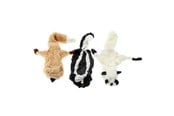 Hund - Dogman Hundeleke Skinnie Plysj Uten Fyll Assorterte Farger 53cm - 333742
