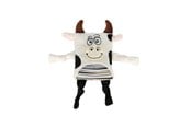 Hund - Dogman Cowe Plutt Pipende Plysj Hundeleke 20cm - 334044