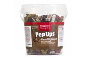 Hund - Dogman Pep Ups Hearts o Bones mix500g - 472521