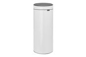 Rengjøring - brabantia Touch Bin New - rubbish bin - 30 L - white - 11 51 41