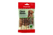 Hund - Dogman Tyggepinner omviklet med And 12cm (6-Pakning) - 310235
