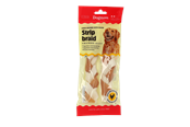 Hund - Dogman Chicken Strip Braid 2-pack M - 320221