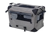 Hund - Dogman Milou Canvas Crate Grey XXL 91.5x63.5x63.5cm - 375614