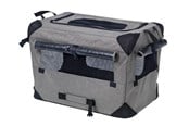 Hund - Dogman Milou Canvas Crate Grey XL 81.5x58.5x58.5cm - 375613
