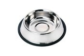 Hund - Dogman Rustfri Stålskål med Sklisikker Ring 1800ml - 369604