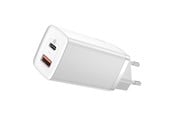 Mobil - Adaptere og ladere - Baseus Quick Travel Charger  GaN2 Lite USB+C 65W EU - CCGAN2L-B02