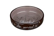 Katt - Trixie Ceramic Bowl 0.3 l/ø 15 cm assorted colours - TX24795