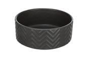 Hund - Trixie Ceramic Bowl dog 0.9 l/ø 16 cm black - TX25021