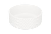 Hund - Trixie Ceramic Bowl dog 0.4 l/ø 13 cm white - TX25023