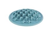 Hund - Trixie Slow Feeding Food Mat Pillars ø 35 cm blue - TX25038
