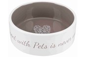 Hund - Trixie Pet's Home Ceramic Bowl Cream 1.4L 20cm - TX25055