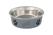 Katt - Trixie Stainless Steel Bowl 0.75 l/ø17 cm assorted colours - TX25243