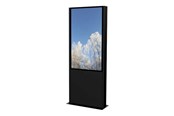 Veggmontering, AV-braketter & AV-møbler - HI-ND Outdoor Totem 55" - stand - for LED display - black - Max - recommended for 55" - OD5527-5301-02